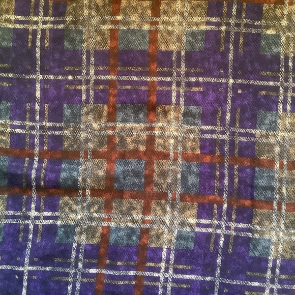 Geoffrey Beene Wool Plaid 33” Square Scarf - Picture 5 of 8